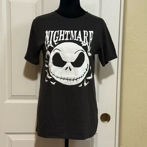 Disney Nightmare Graphic Tee - Black and White